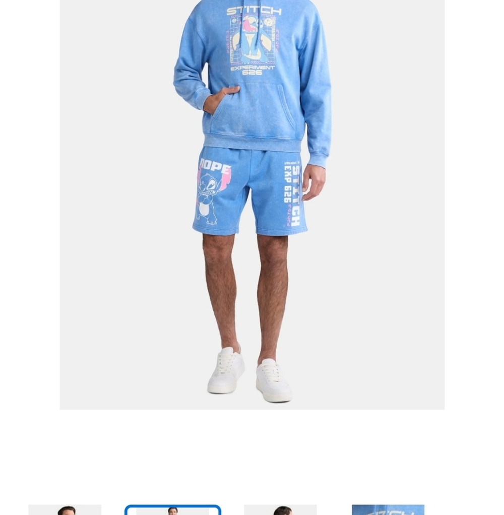 💙 Stitch Men's 626  Graphic Joggers